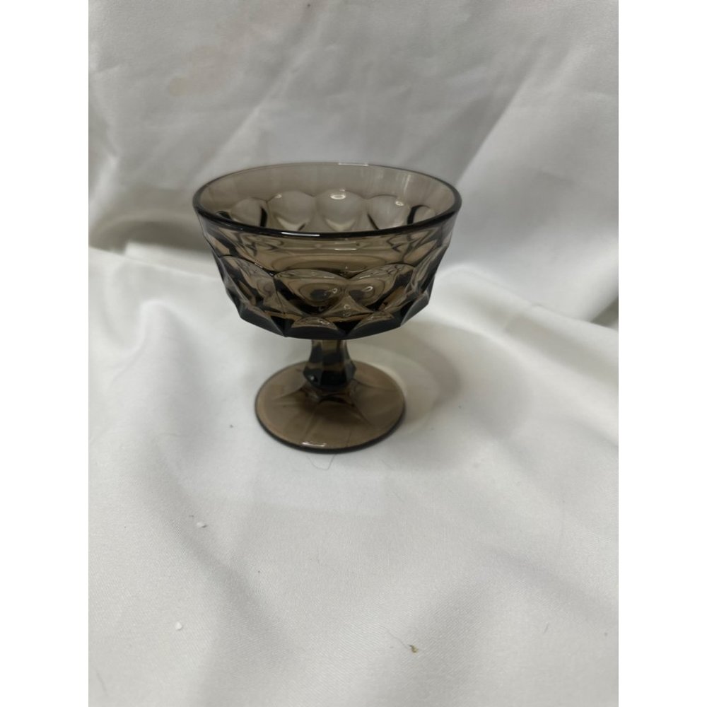Noritake Glassware Brown  sherbet cup dessert dish